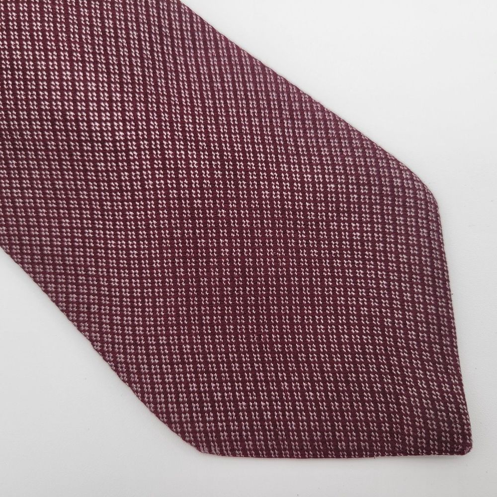 BCBG Attitude Men's Red Silk Tie